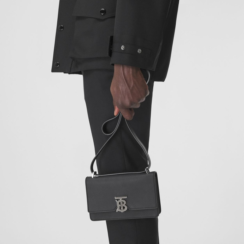 Grainy Leather Low Robin Bag 11