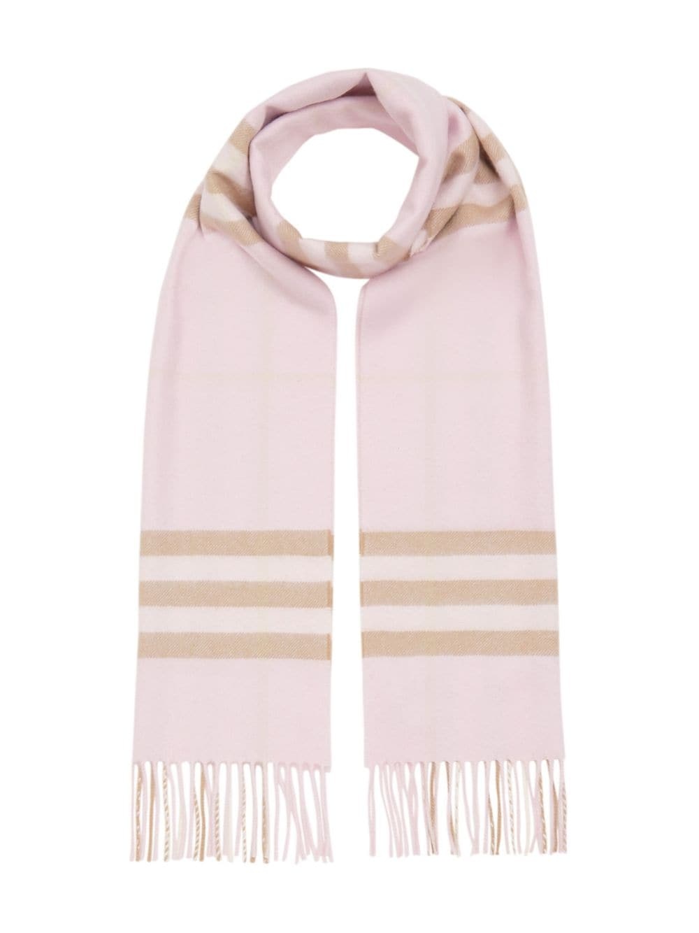 classic checked scarf - 6