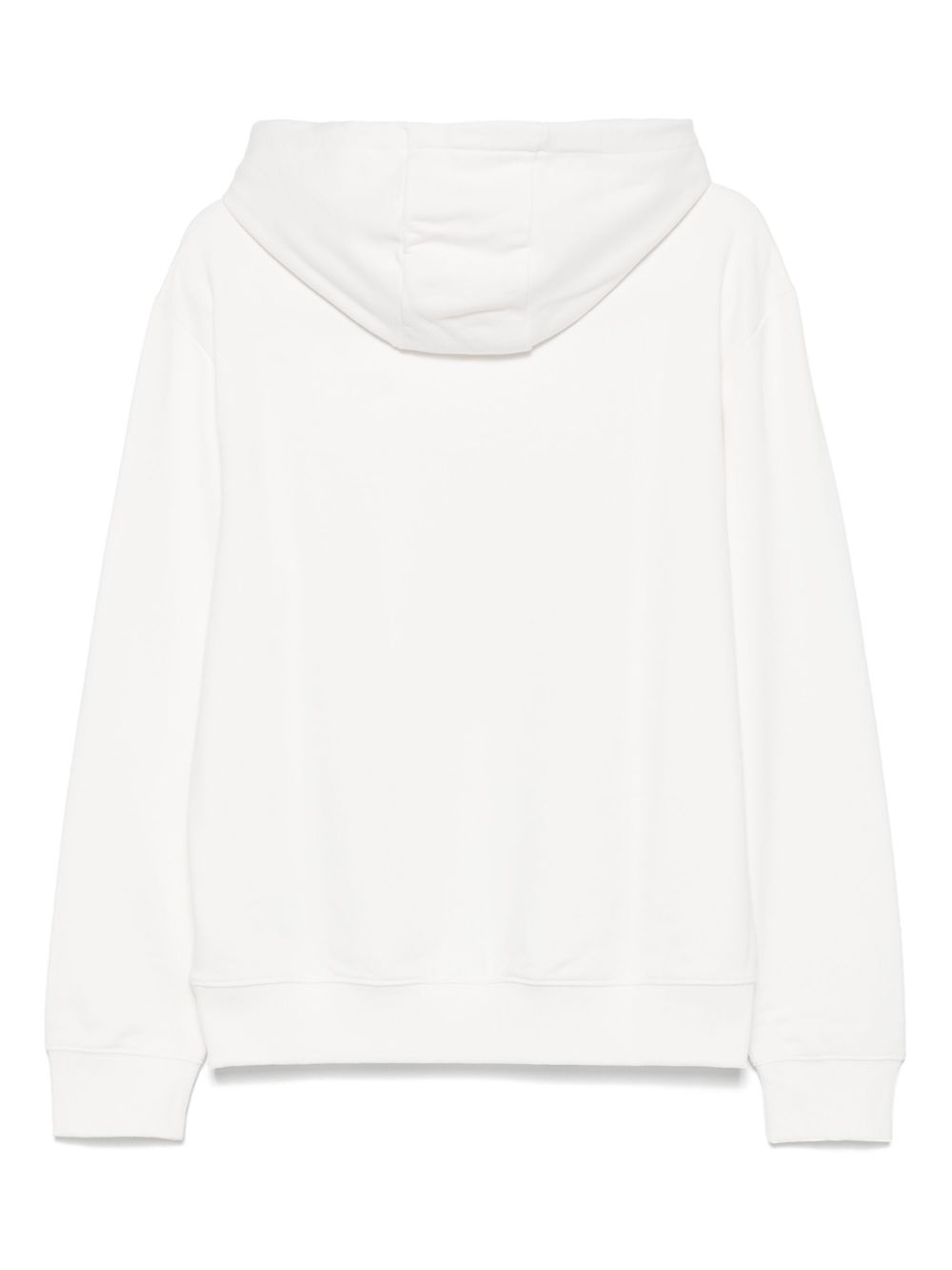 rubberised-logo hoodie - 2