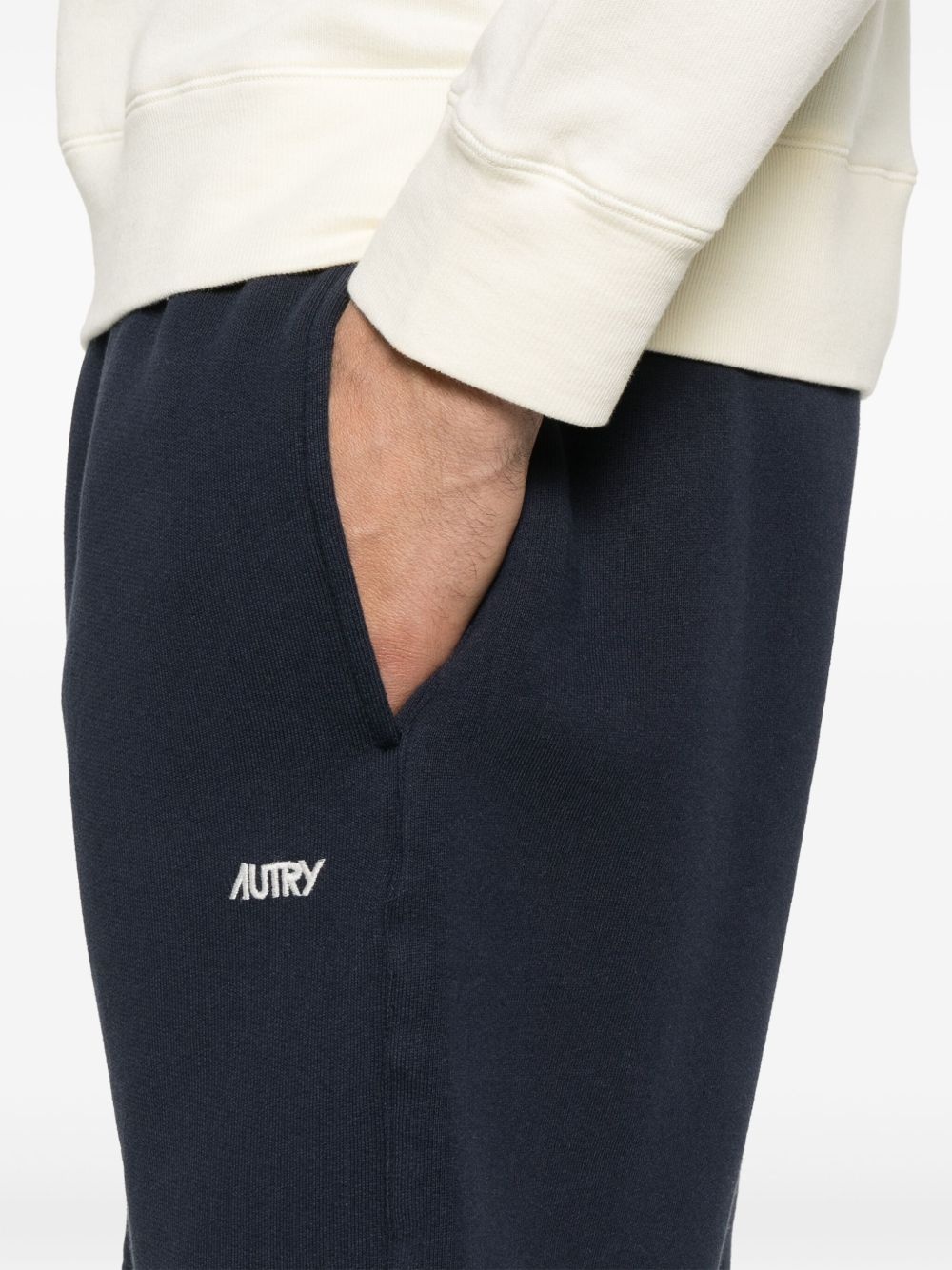 cotton track shorts - 5