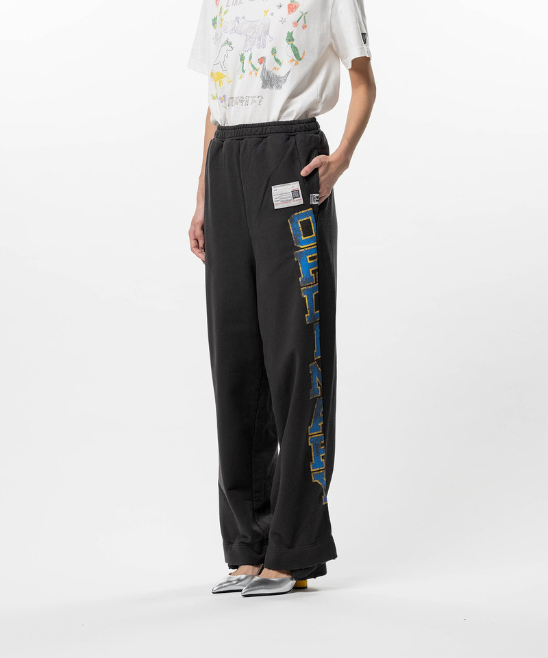 College Print Sweat Pants 4