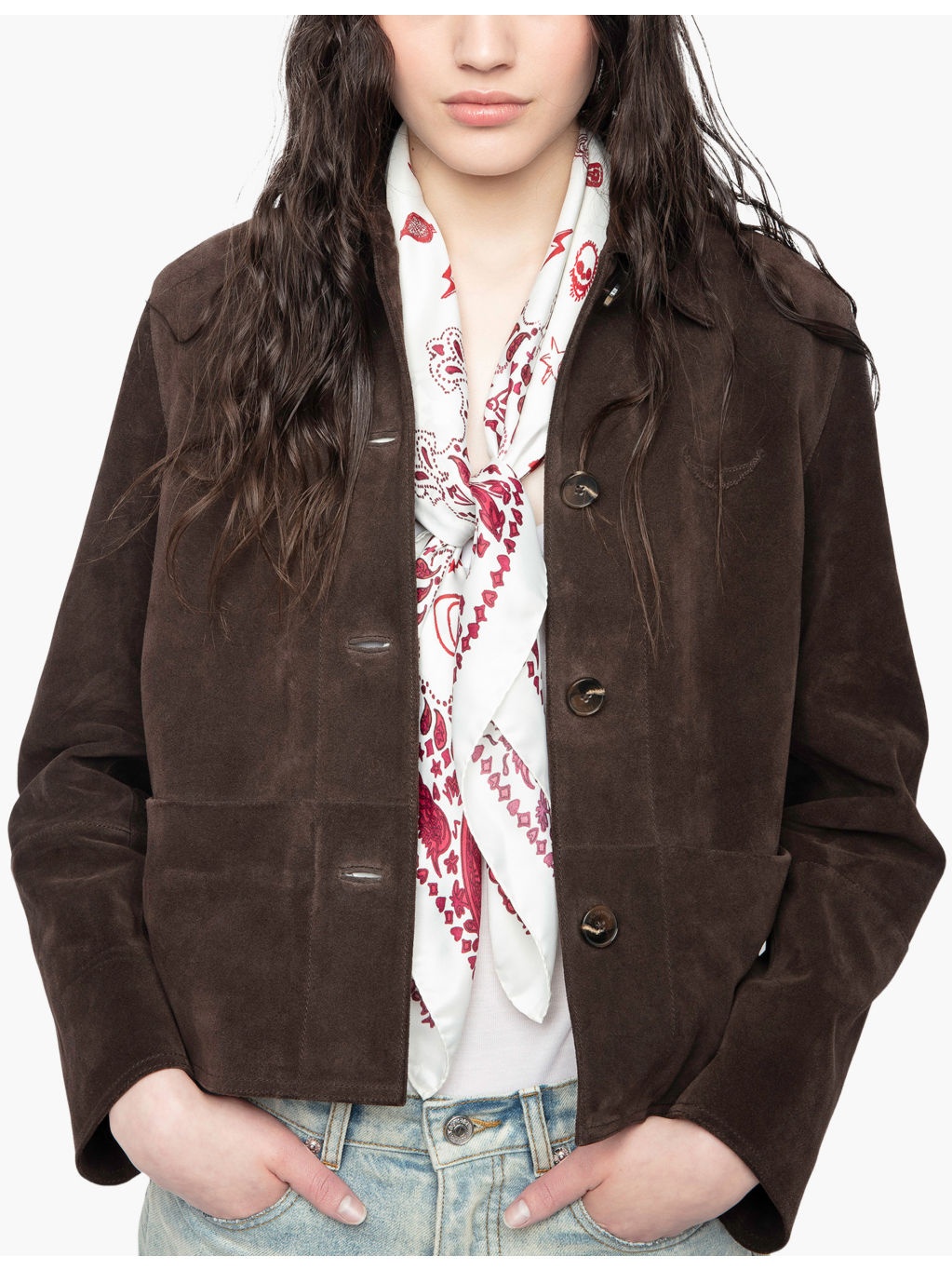 Debbie Bandana-Print Viscose and Silk-Blend Scarf - 2