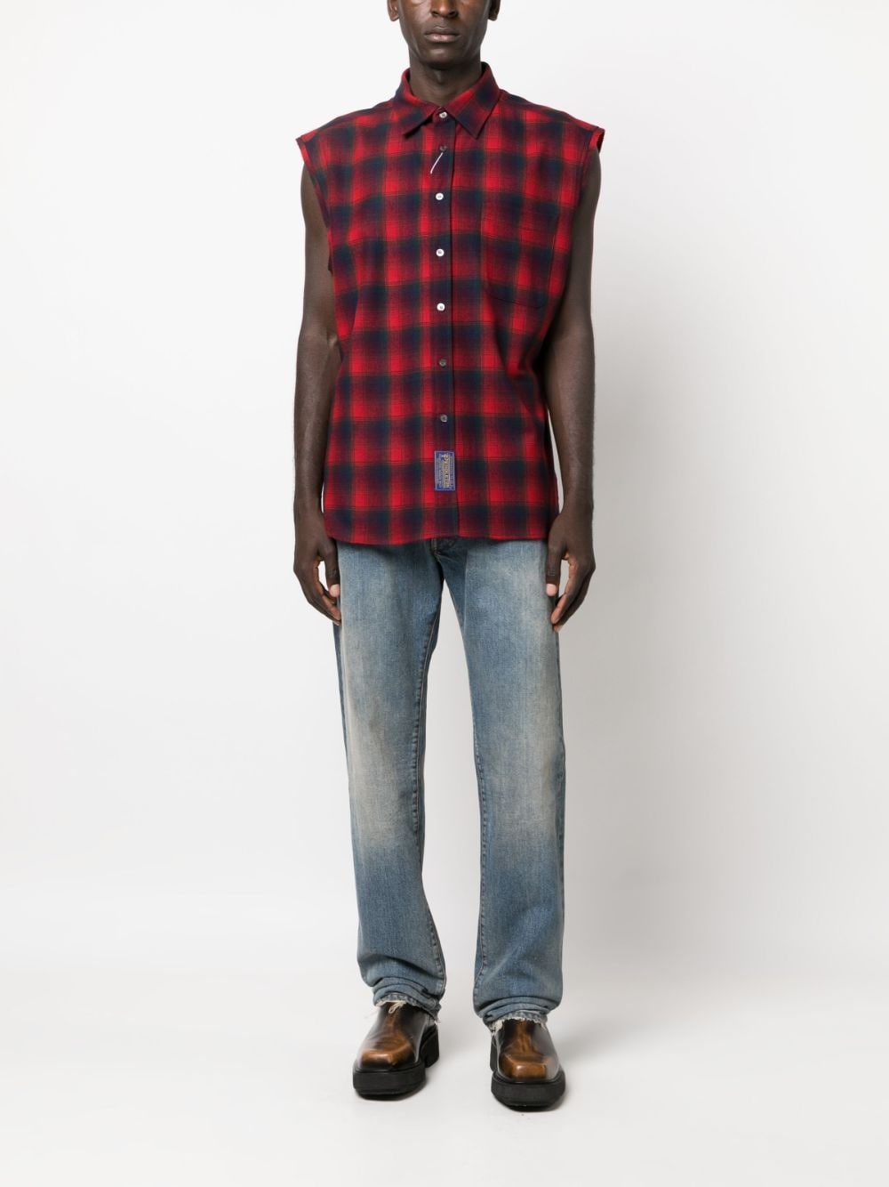 low-rise straight-leg jeans - 2