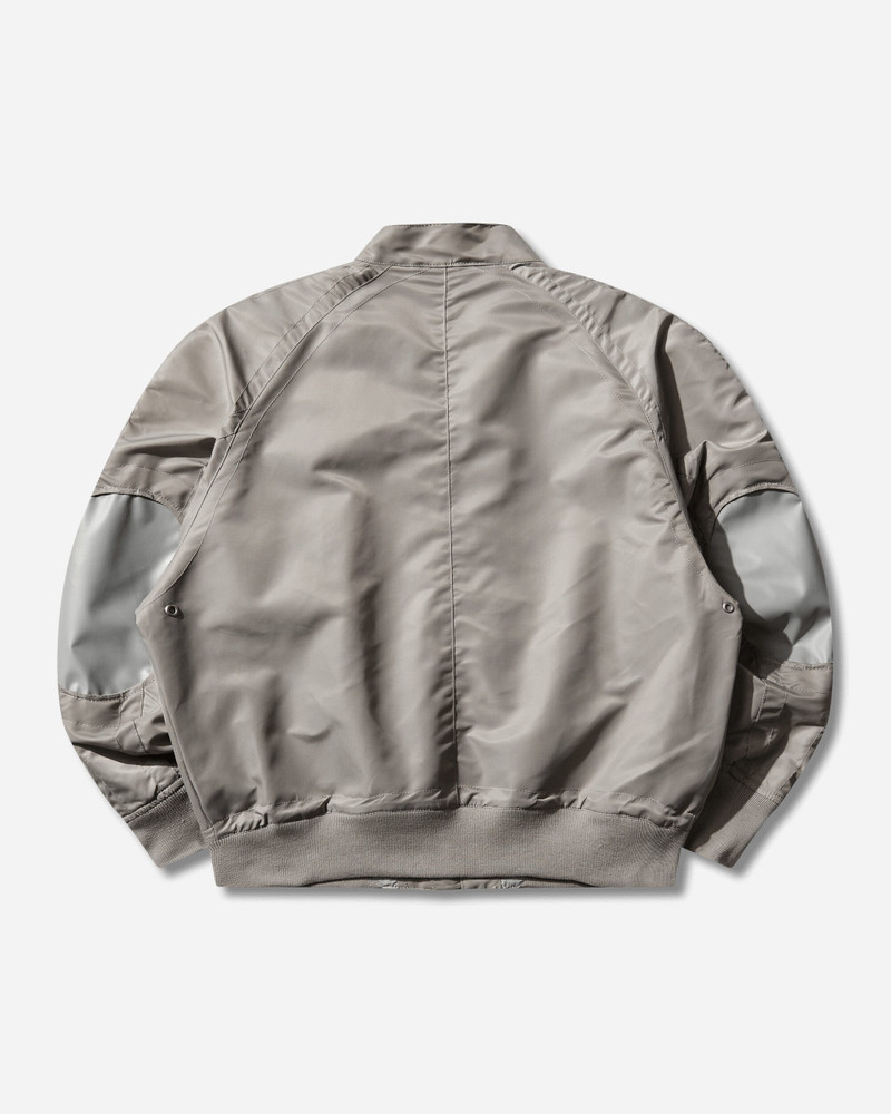 Cav Empt Men's Design Nylon Zip Jacket Grey outlook