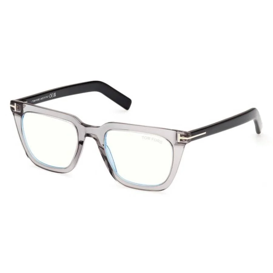 Tom Ford Blue Light Block Square Men's Eyeglasses FT5963-B 020 50 - 1
