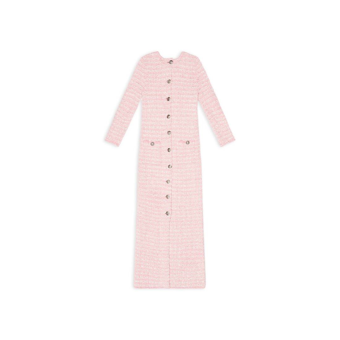 Women's Back-to-front Dress in Pink - 5