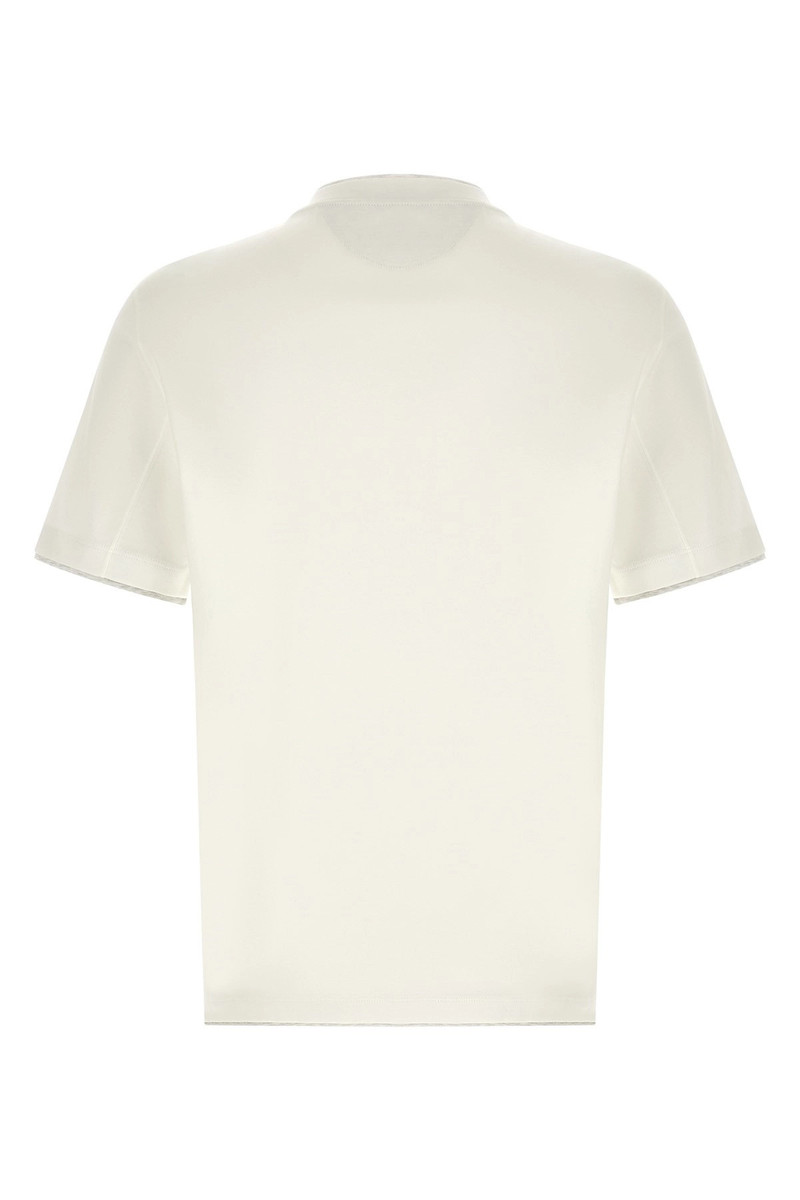 Brunello Cucinelli Double layer t-shirt outlook