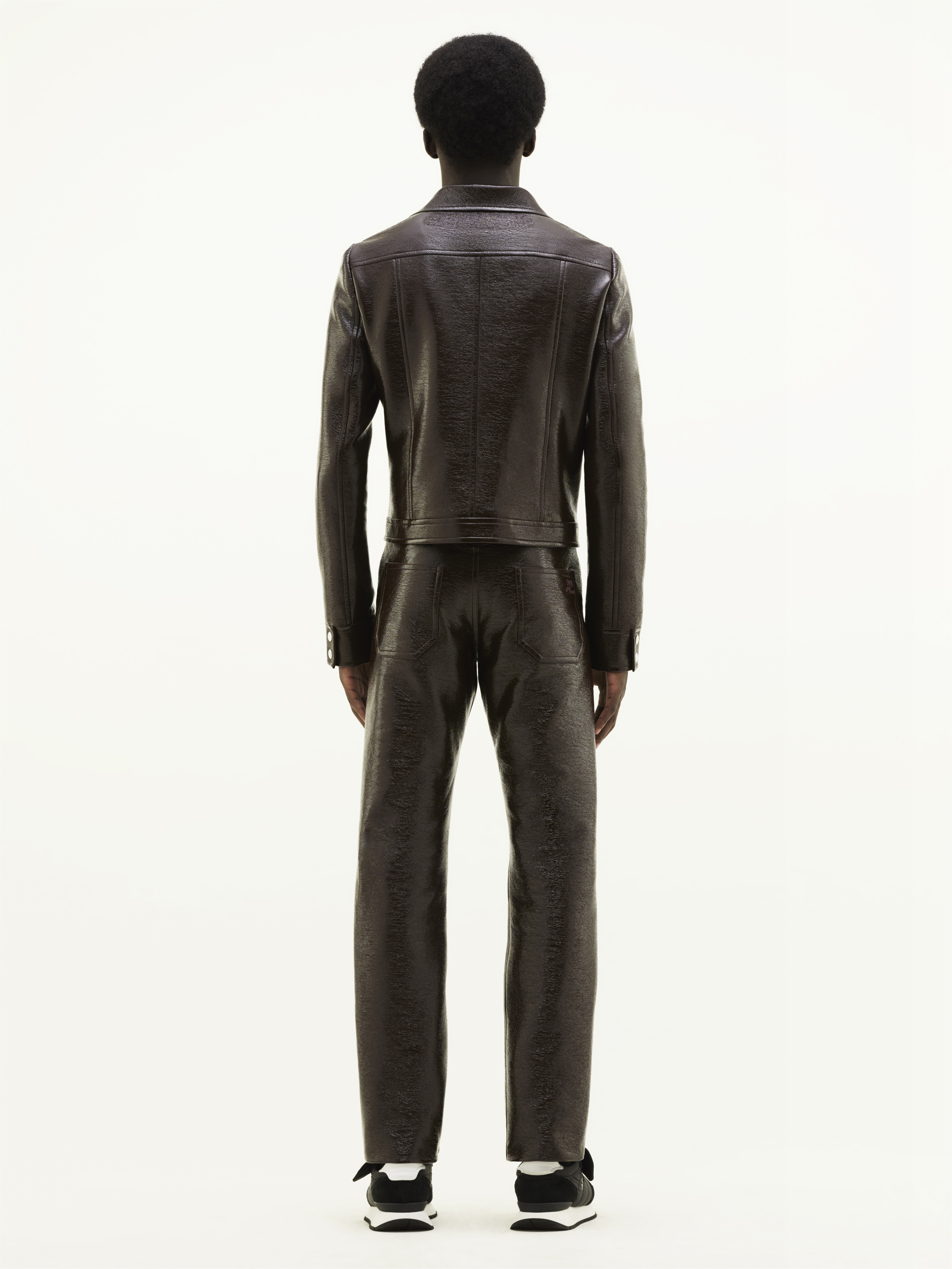 VINYL 5 POCKETS TROUSERS - 4