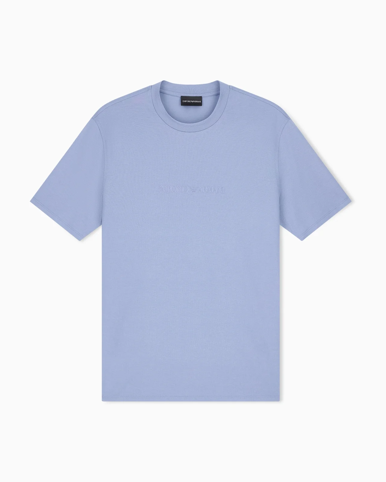 T-SHIRT ESSENTIAL SLIM FIT IN PIMA COTTON JERSEY - 1