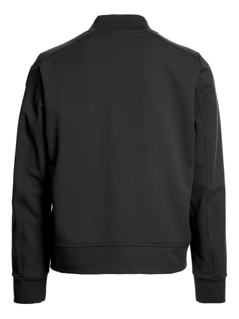 PARAJUMPERS logo-patch bomber jacket outlook