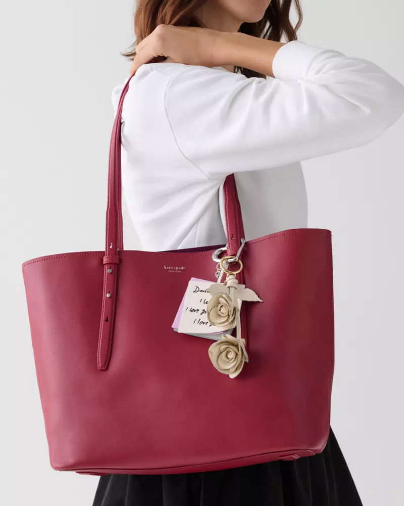 kate spade Charmed Love Notes Bag Charm outlook