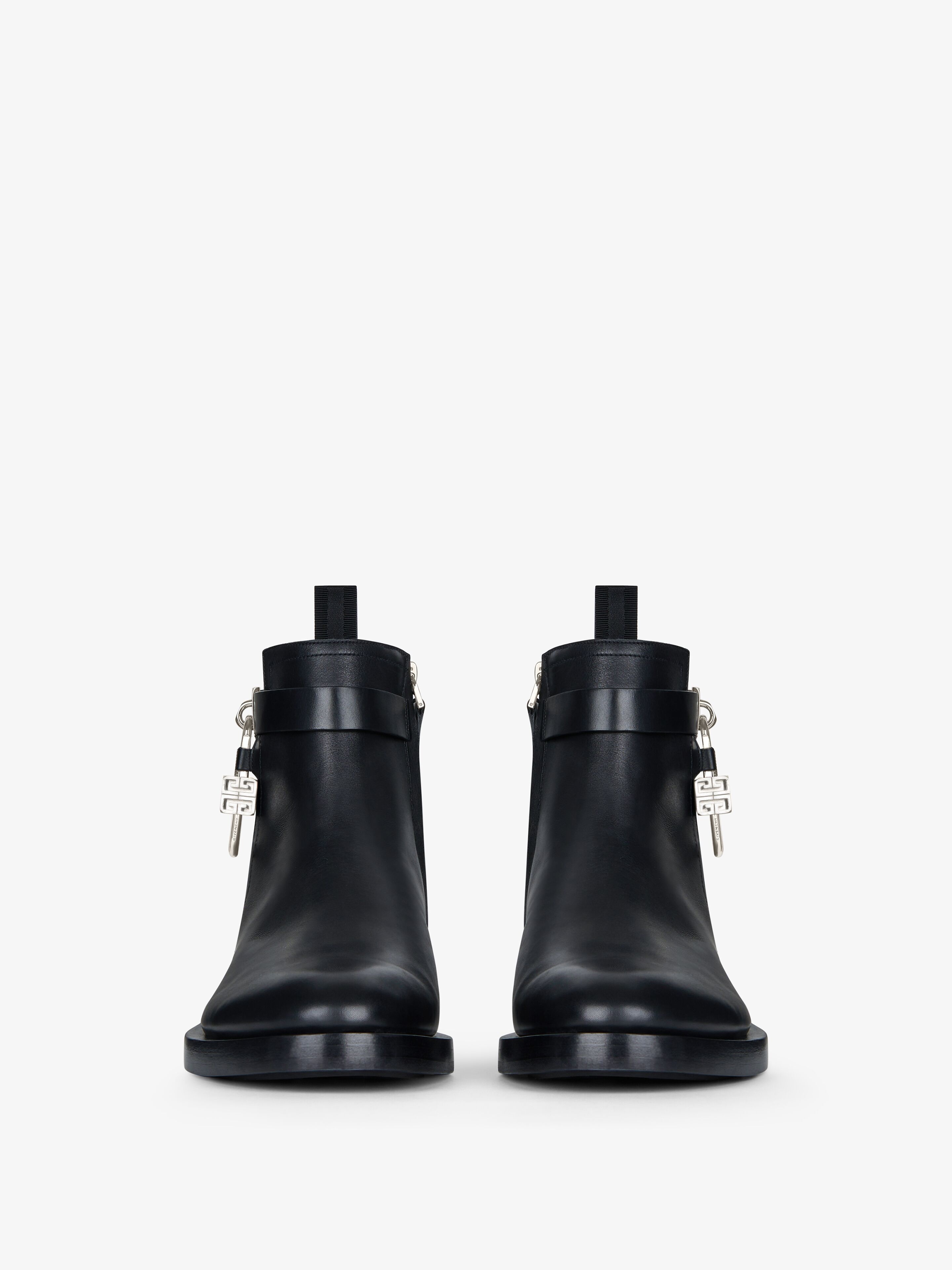 PADLOCK BOOTS IN LEATHER - 2