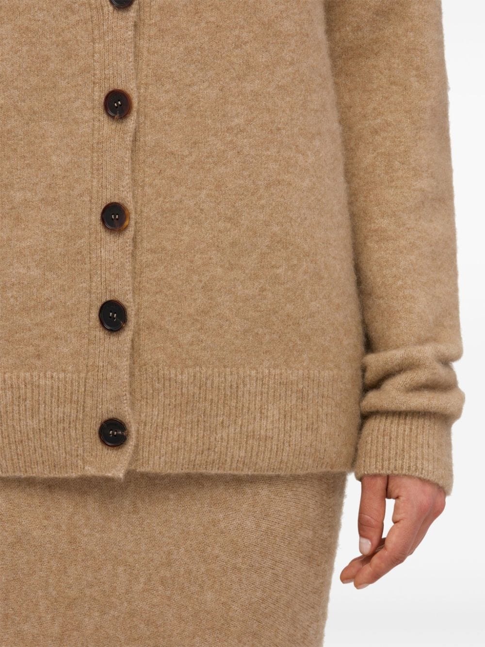 cashmere-blend cardigan - 6