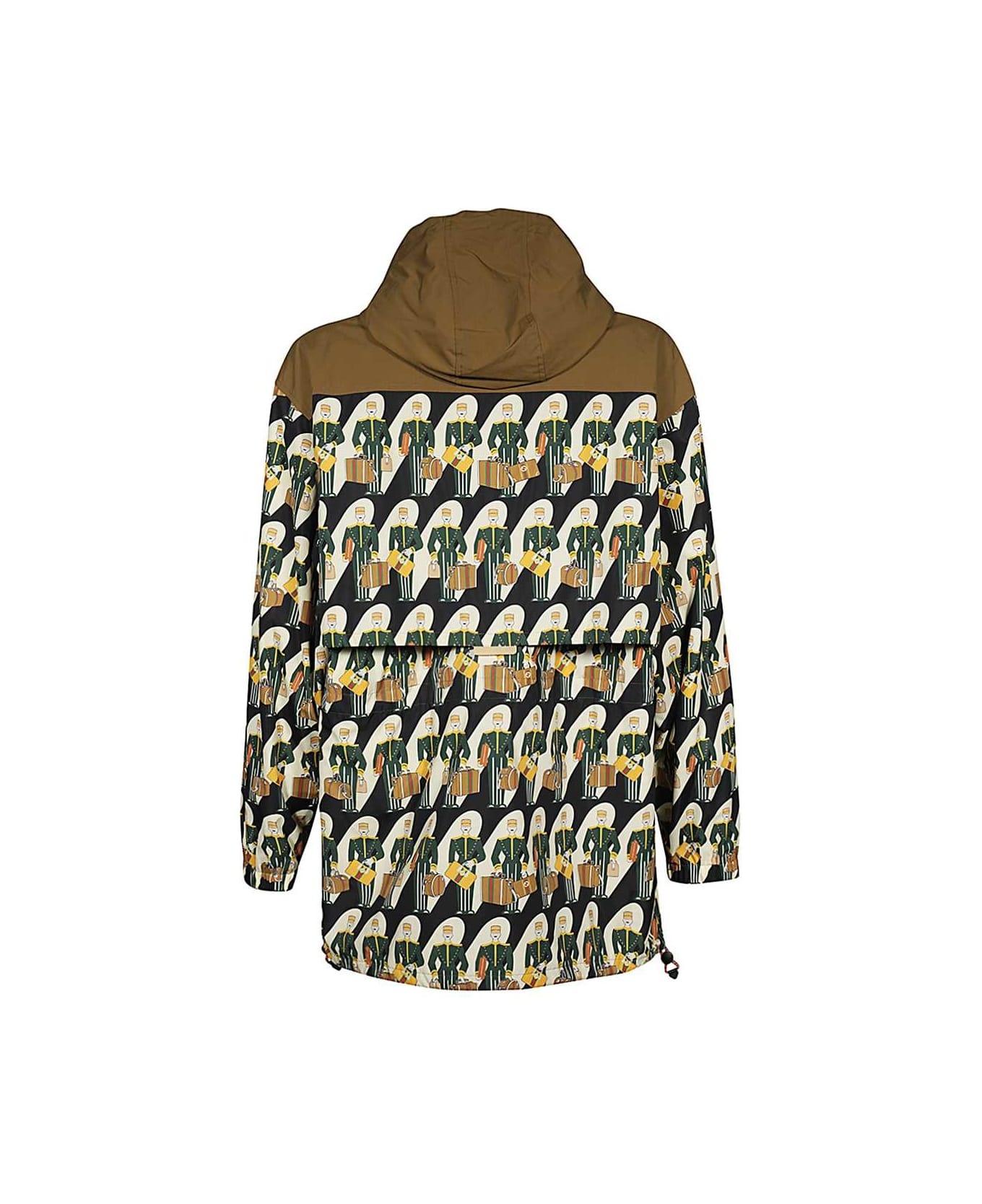 Technical Fabric Hooded Jacket - 2