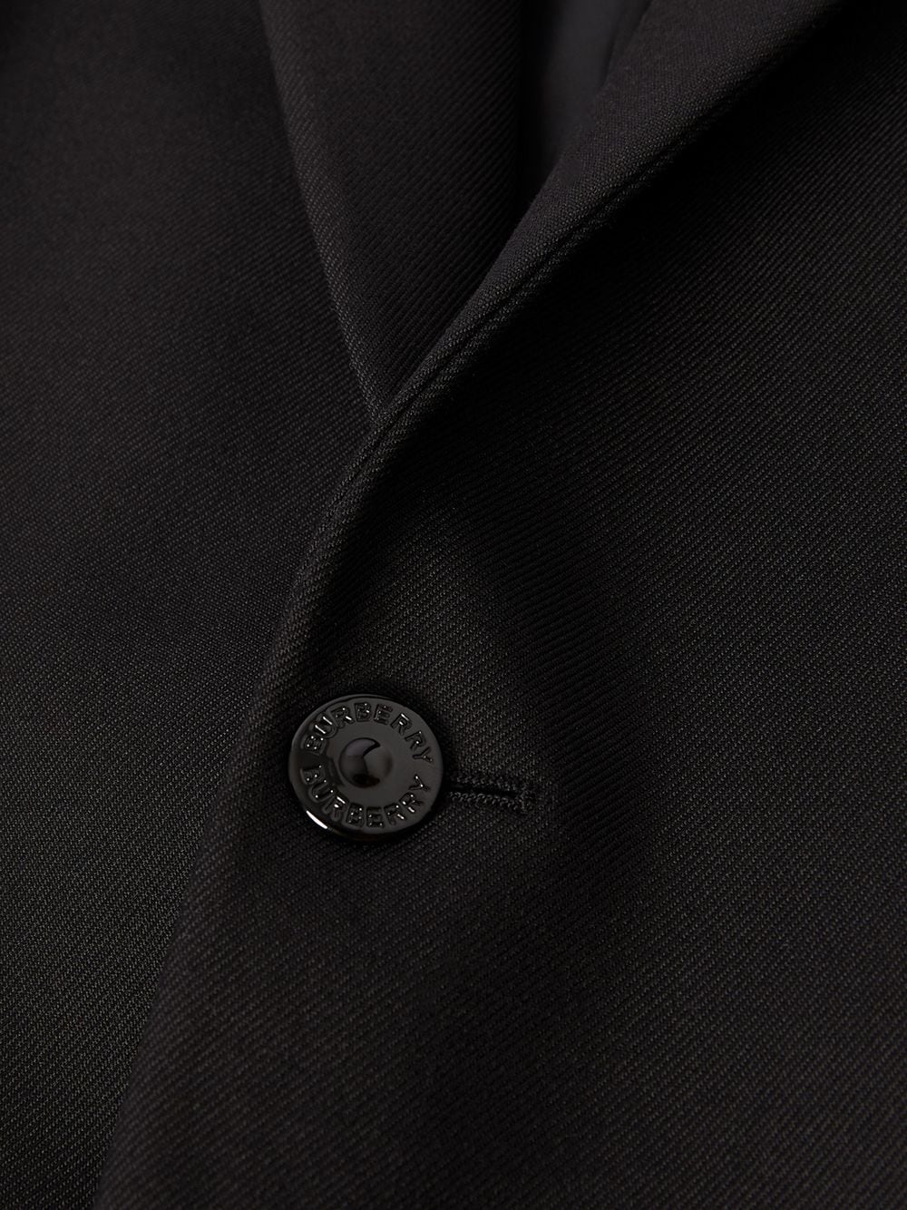 Classic Fit Lambskin Detail Wool Tailored Jacket - 6