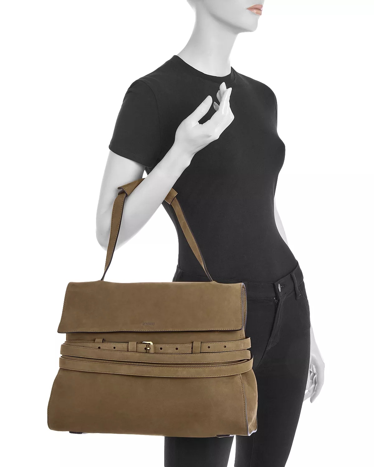Tie Me Suede Shoulder Bag - 2