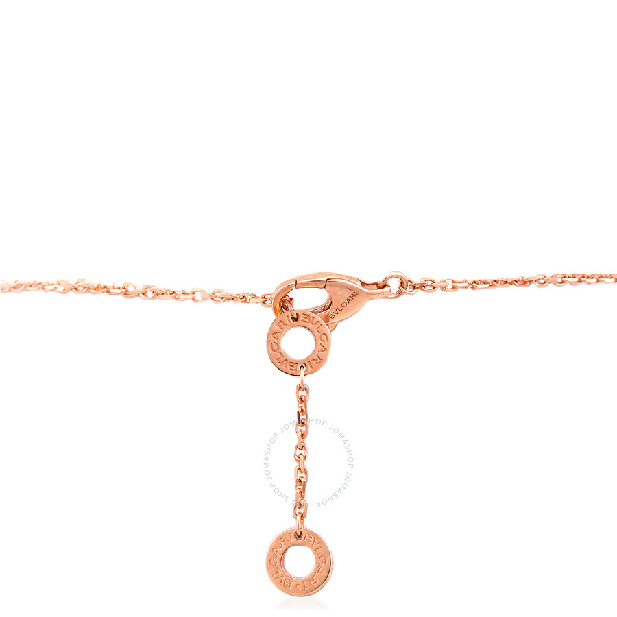 Bvlgari Divas Dream Pendant Necklace In 18 Kt Rose Gold - 3