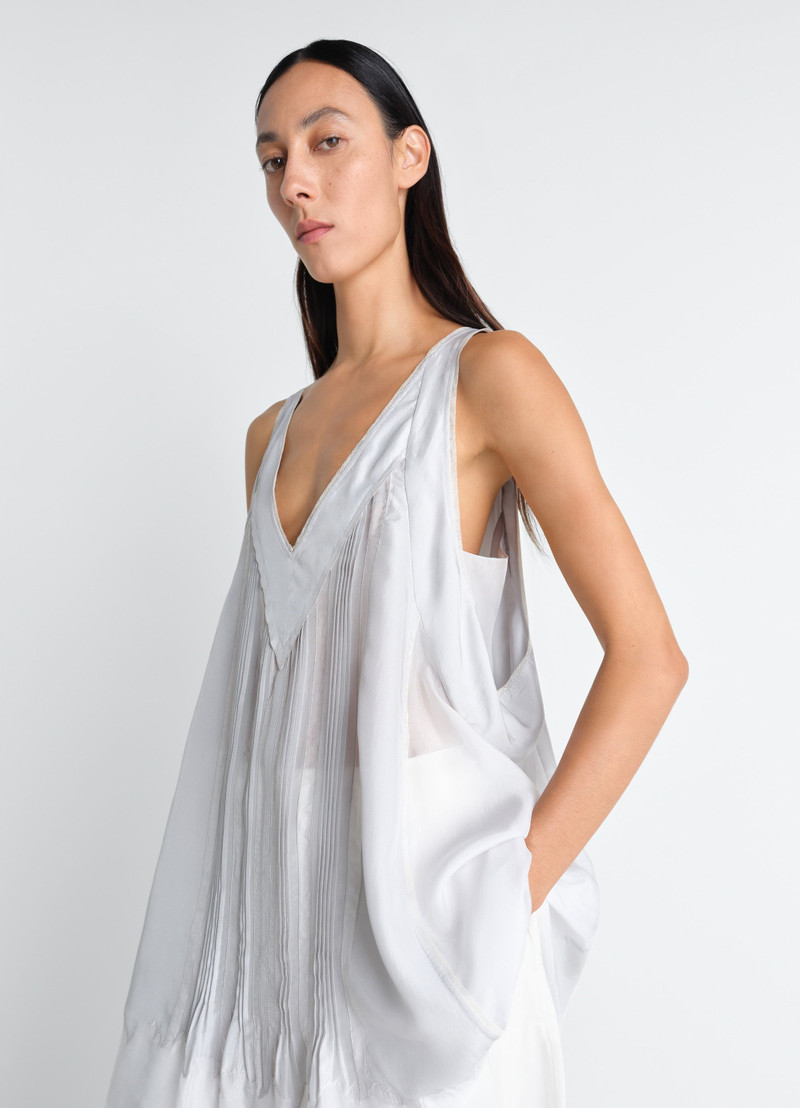 SLEEP TUNIQUE DRESS IN SILK PONGEE 3