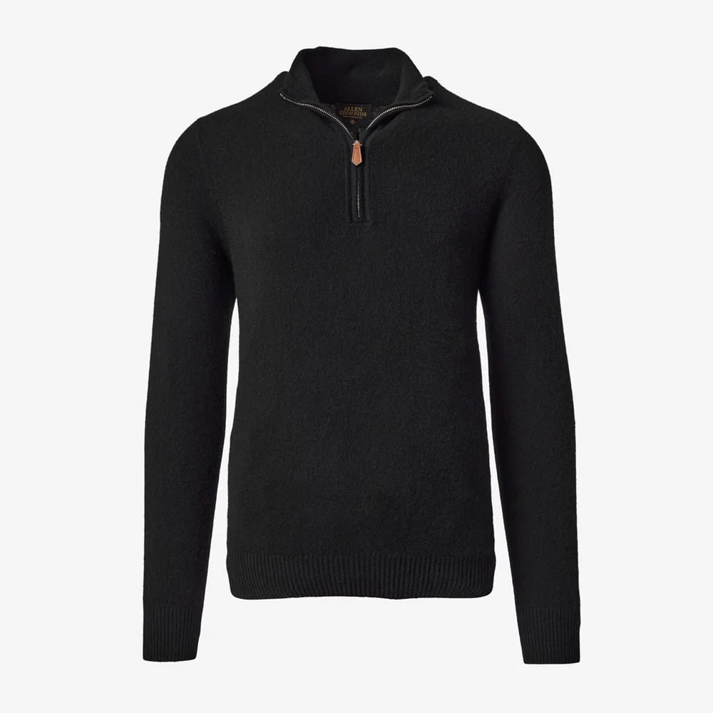 Cashmere Quarter-zip Sweater - 1