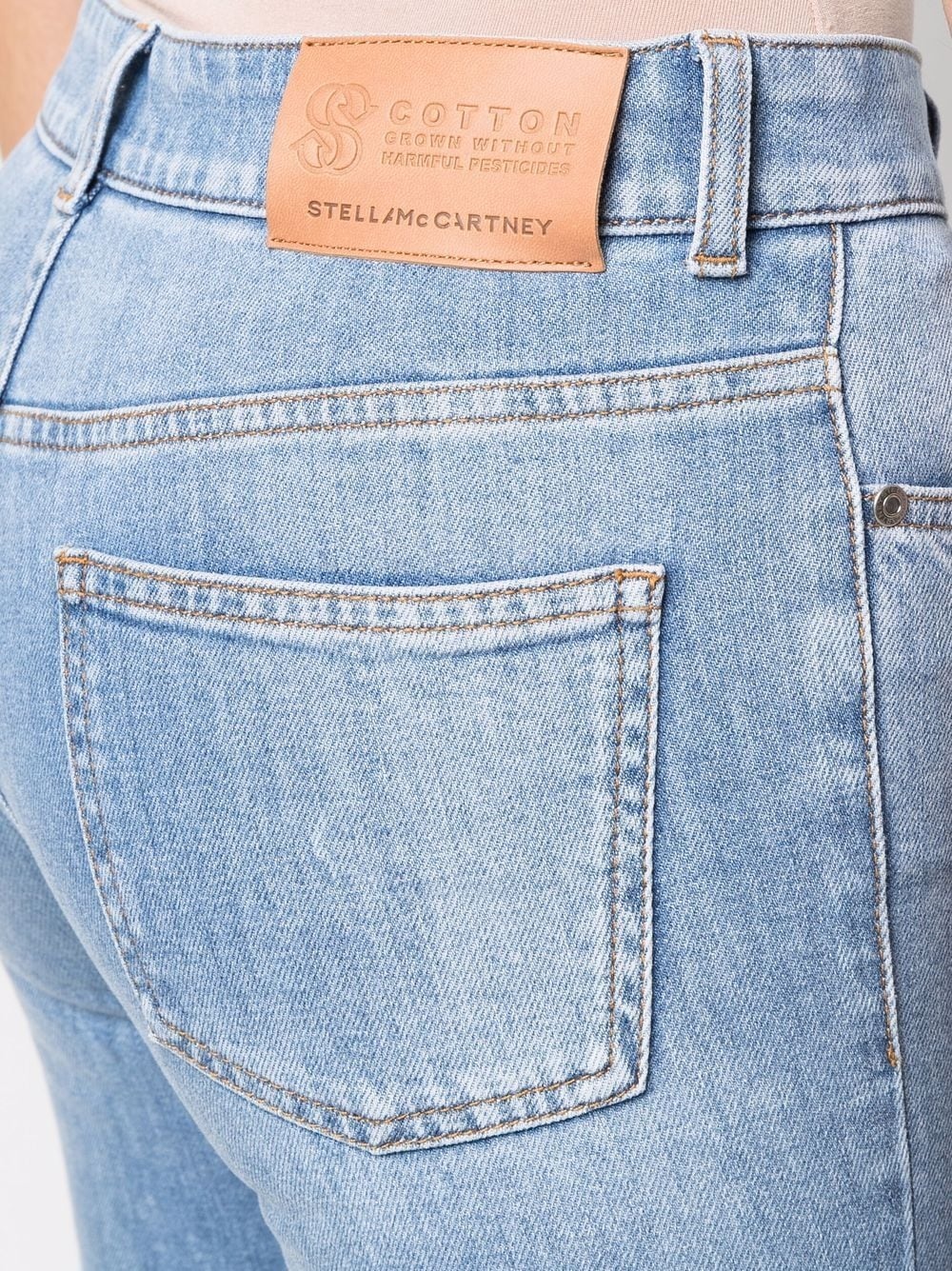 70's  dip dye flared jeans - 5