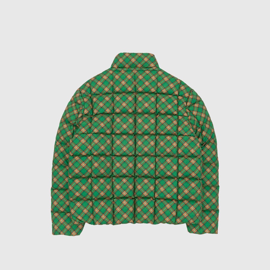 ERL - Quilted Camouflage-Print Cotton Down Jacket - Green ERL