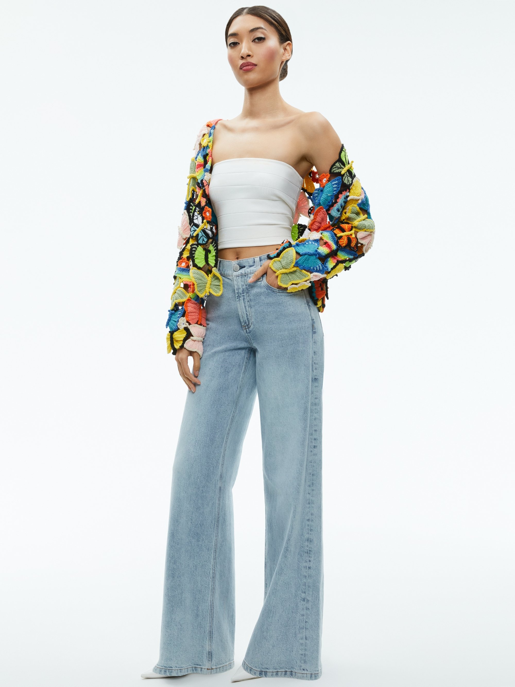 FAWN BUTTERFLY CROCHET JACKET - 6