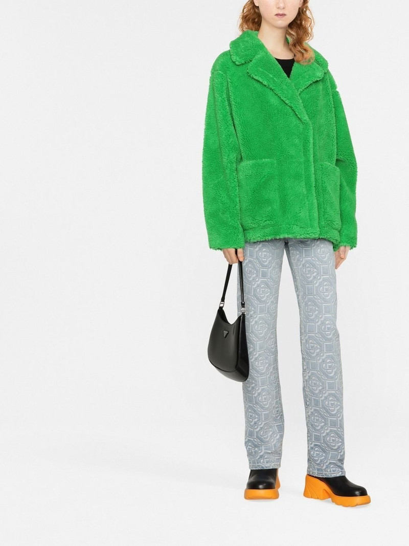 STAND STUDIO Marina faux-shearling jacket outlook