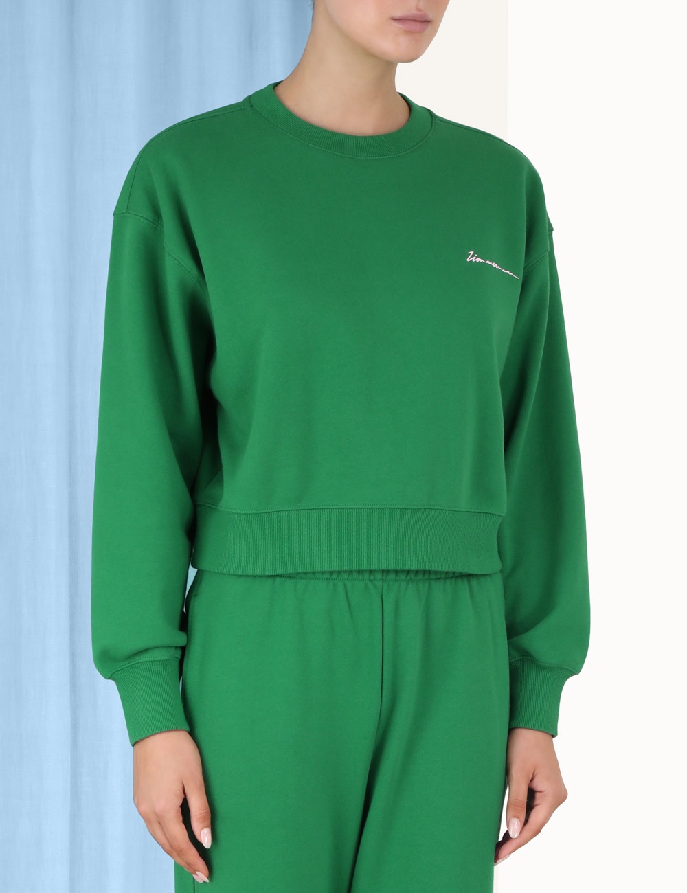 CROPPED CREW NECK - 5