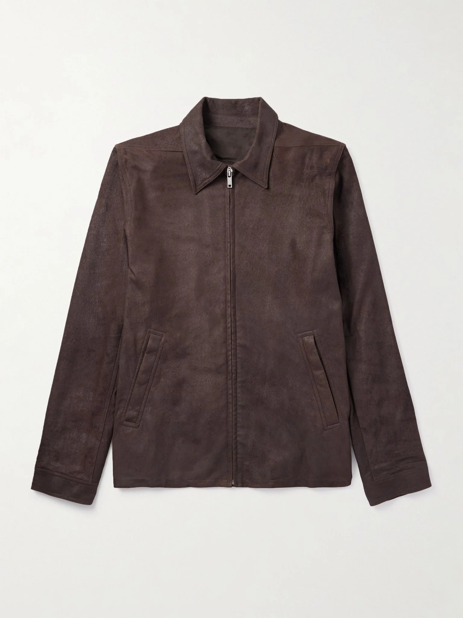 Brad Suede Jacket Brown - 1
