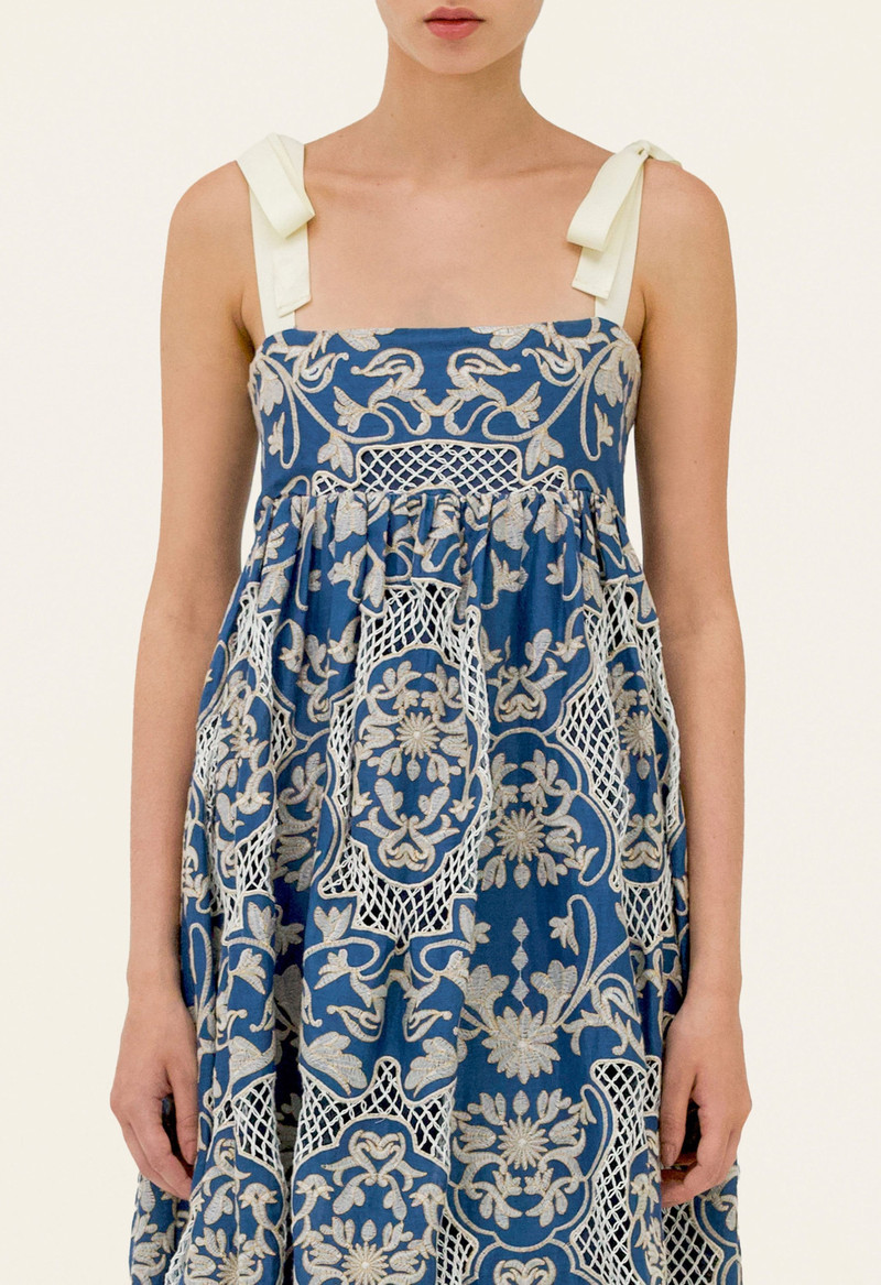 Verbena Ribbons Maxi Dress 7