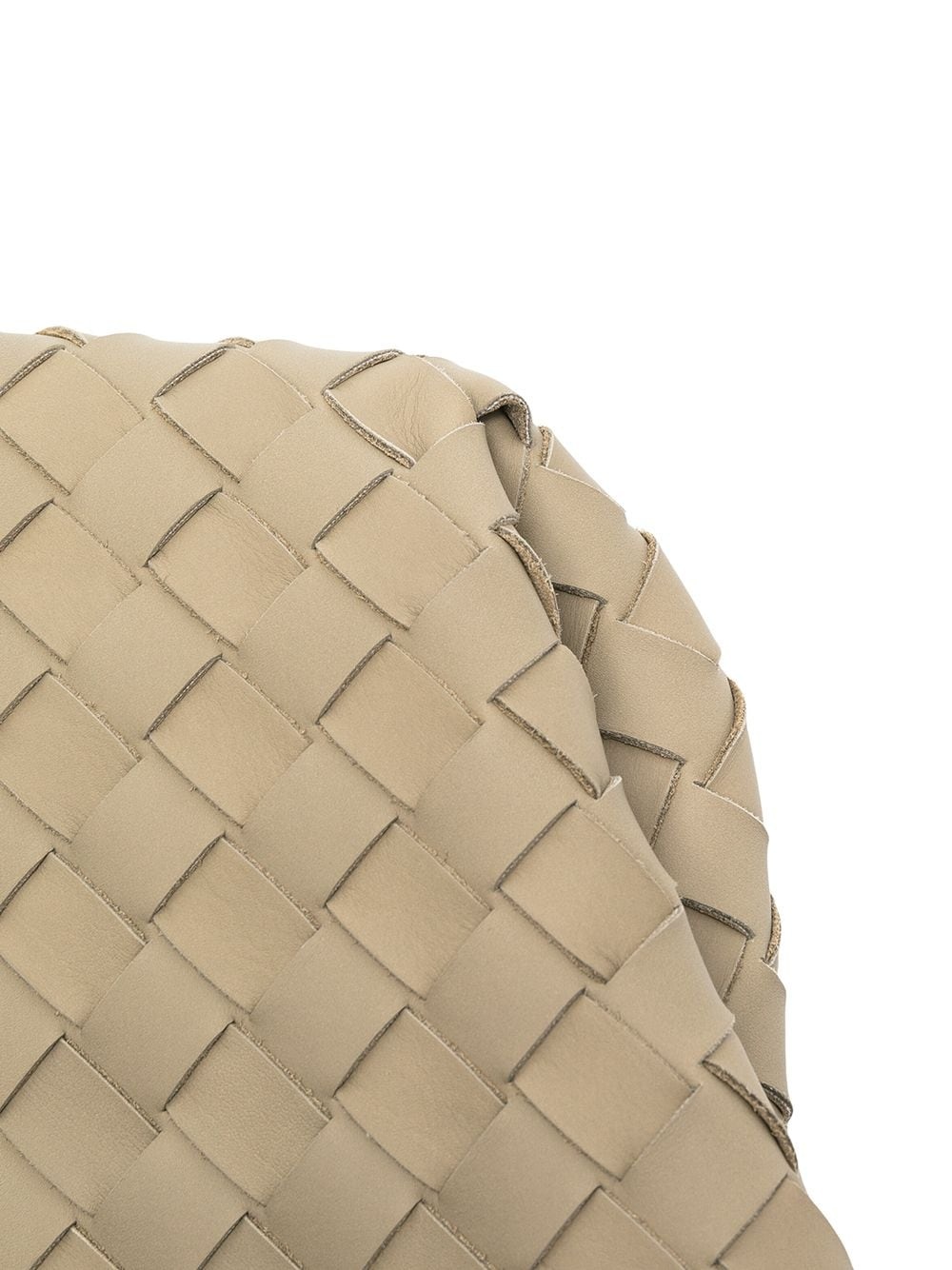 Intrecciato weave clutch bag - 4