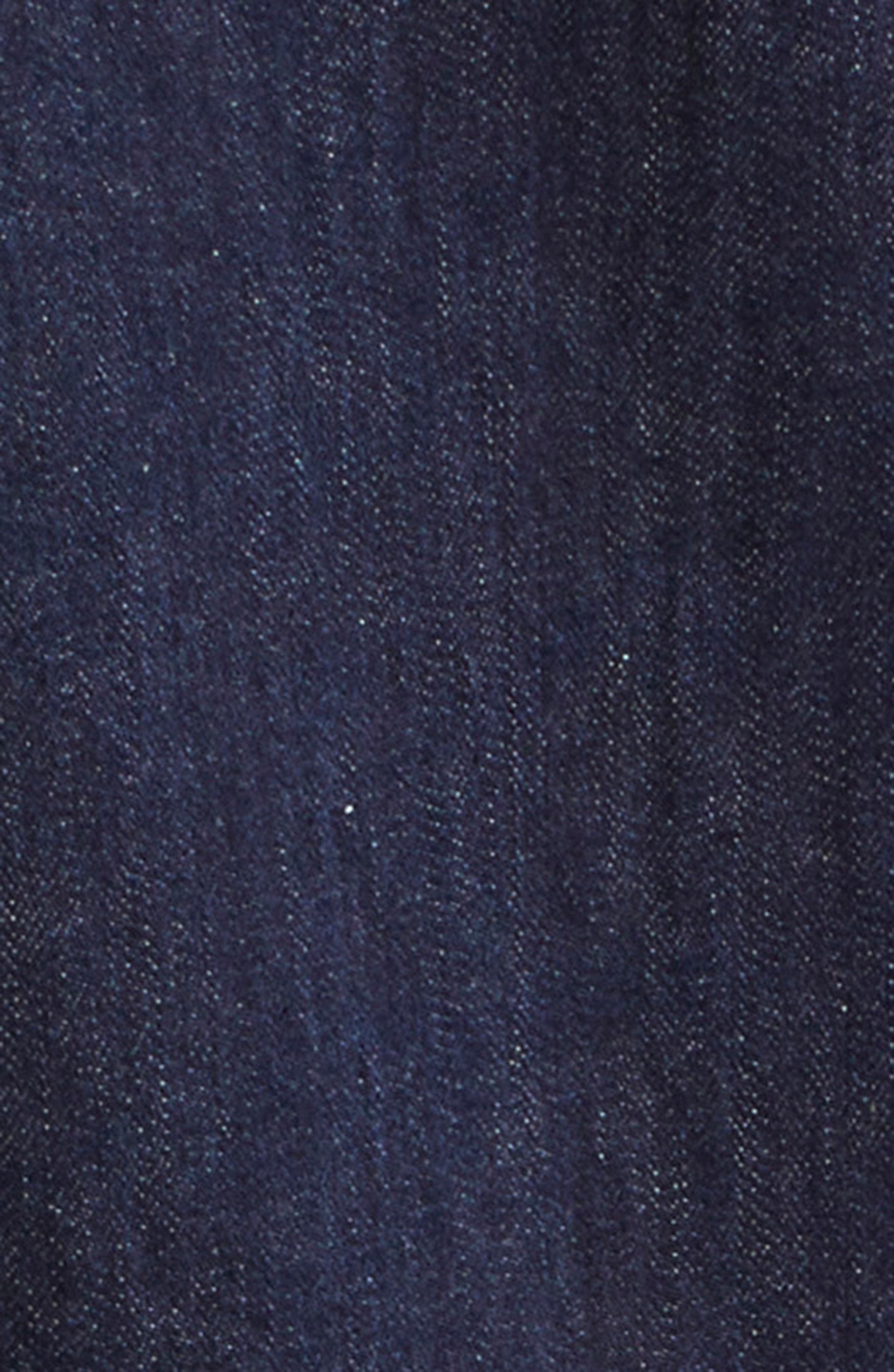 Nonstretch Denim Stovepipe Jeans - 7