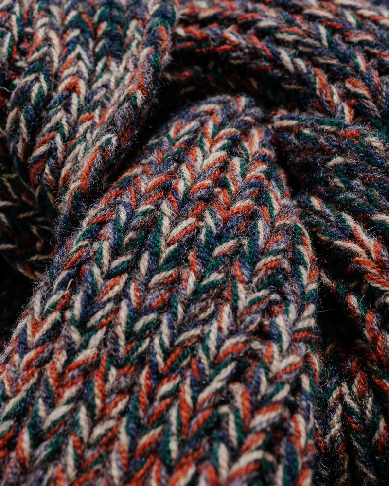 HOWLIN' Marled Fantasies Scarf Navy Mix outlook