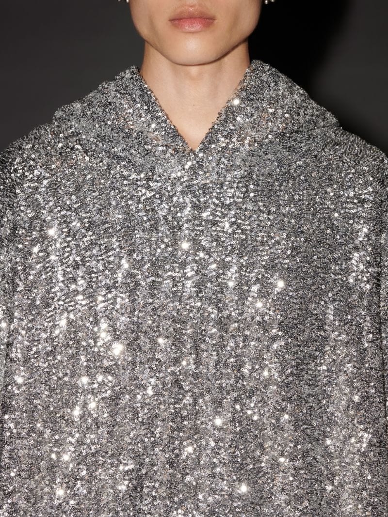 SEQUIN HOODIE - 6