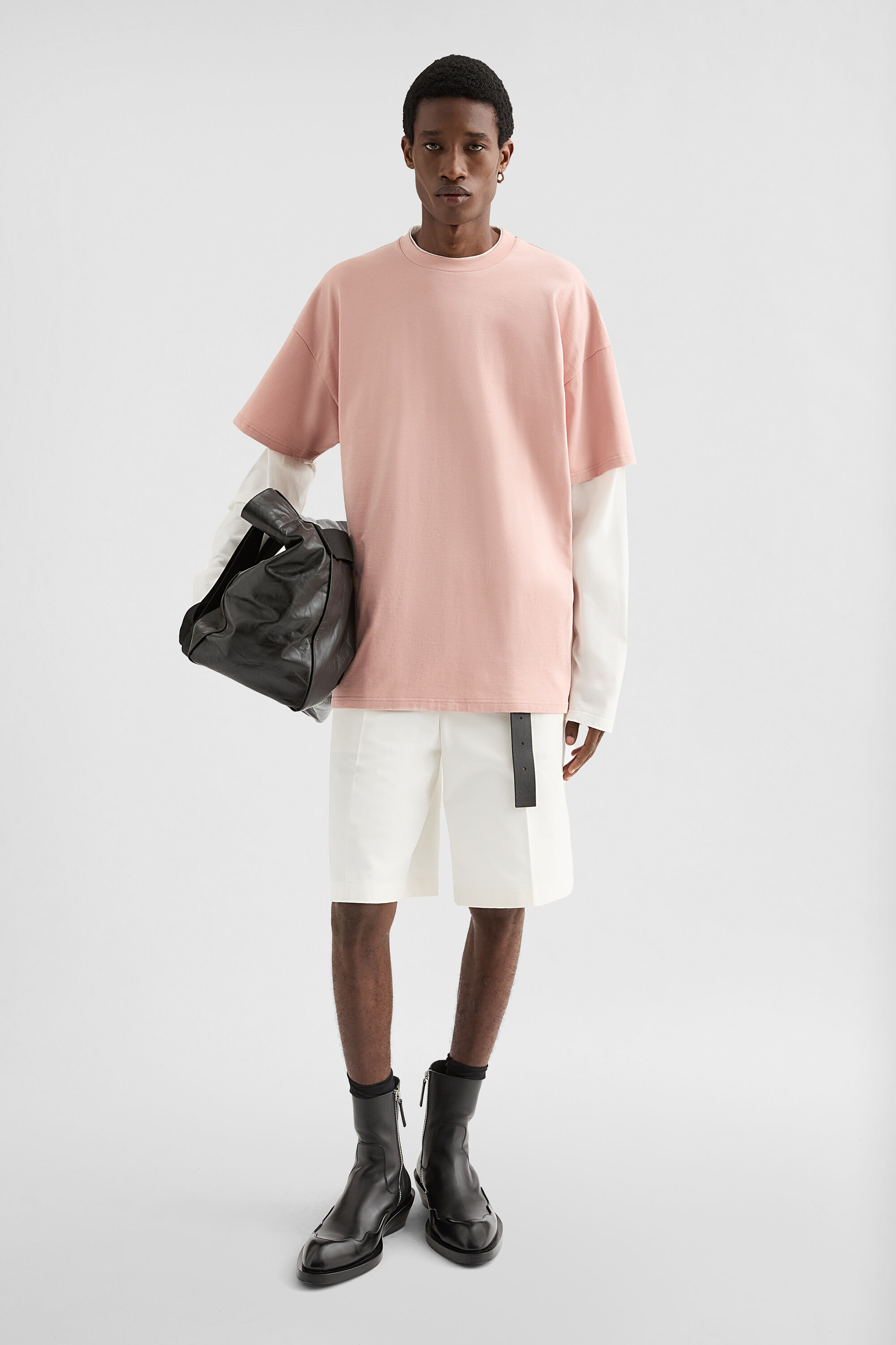 Cotton Crew-Neck T-Shirt - 4