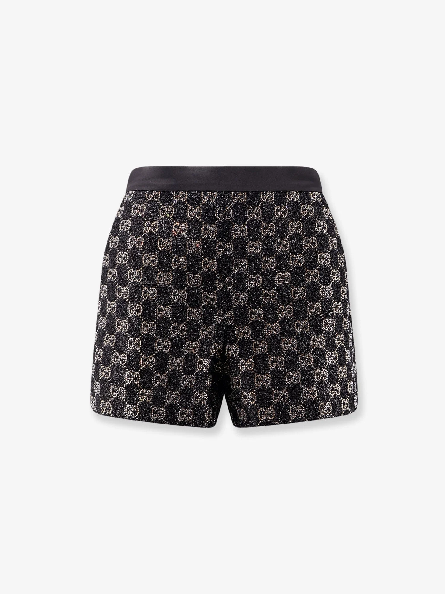 Gucci Lightweight Lamé Wool Tweed Shorts - 1