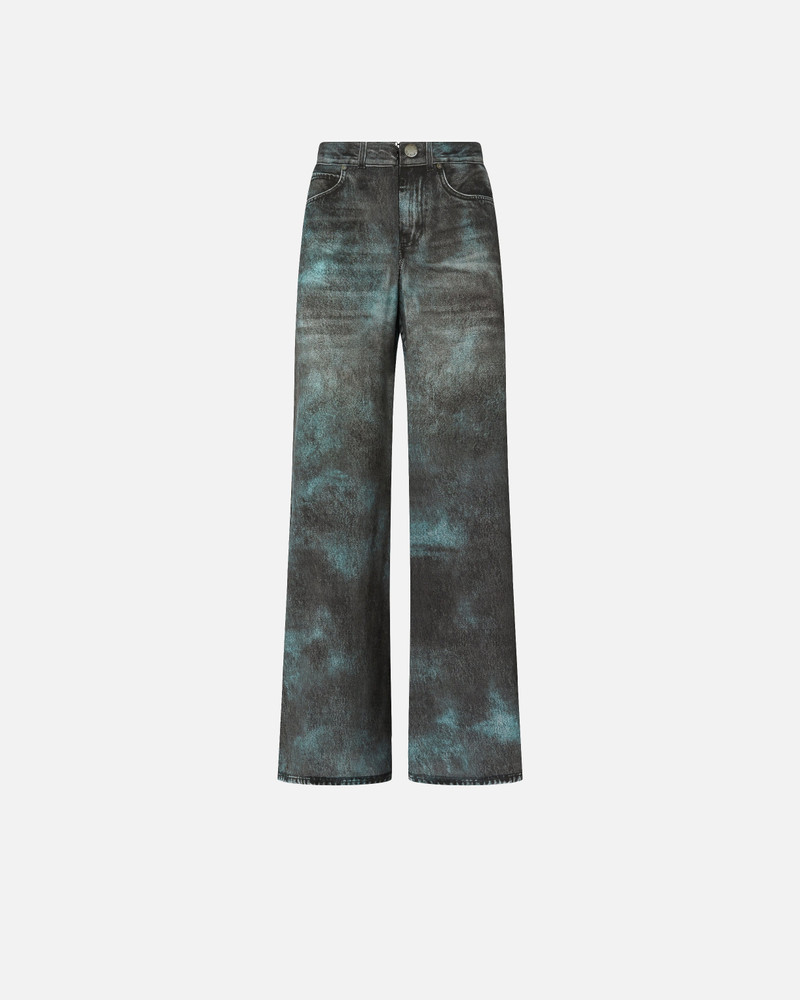 WIDE-LEG TROUSERS WITH TROMPE-L'ŒIL PRINT 1