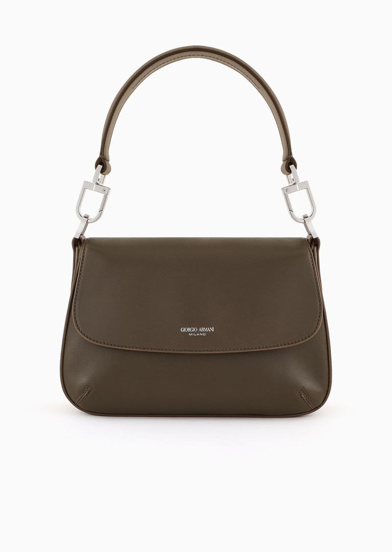 Small la Prima Soft nappa leather handbag 1