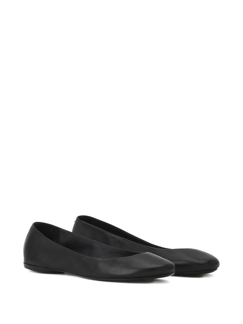 Lanvin leather ballet flats outlook