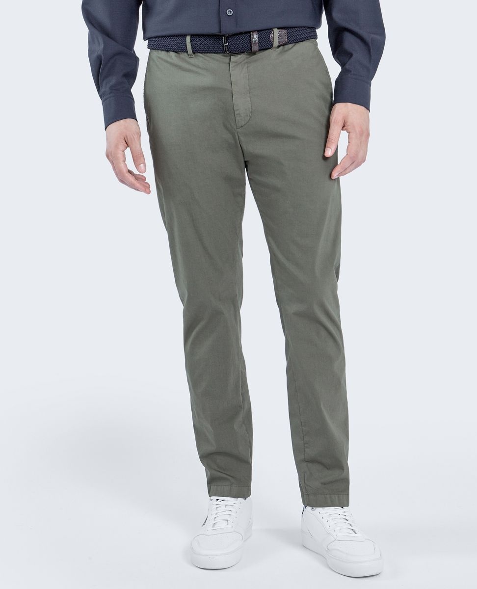Stretch nylon and cotton Travel Trousers - 2