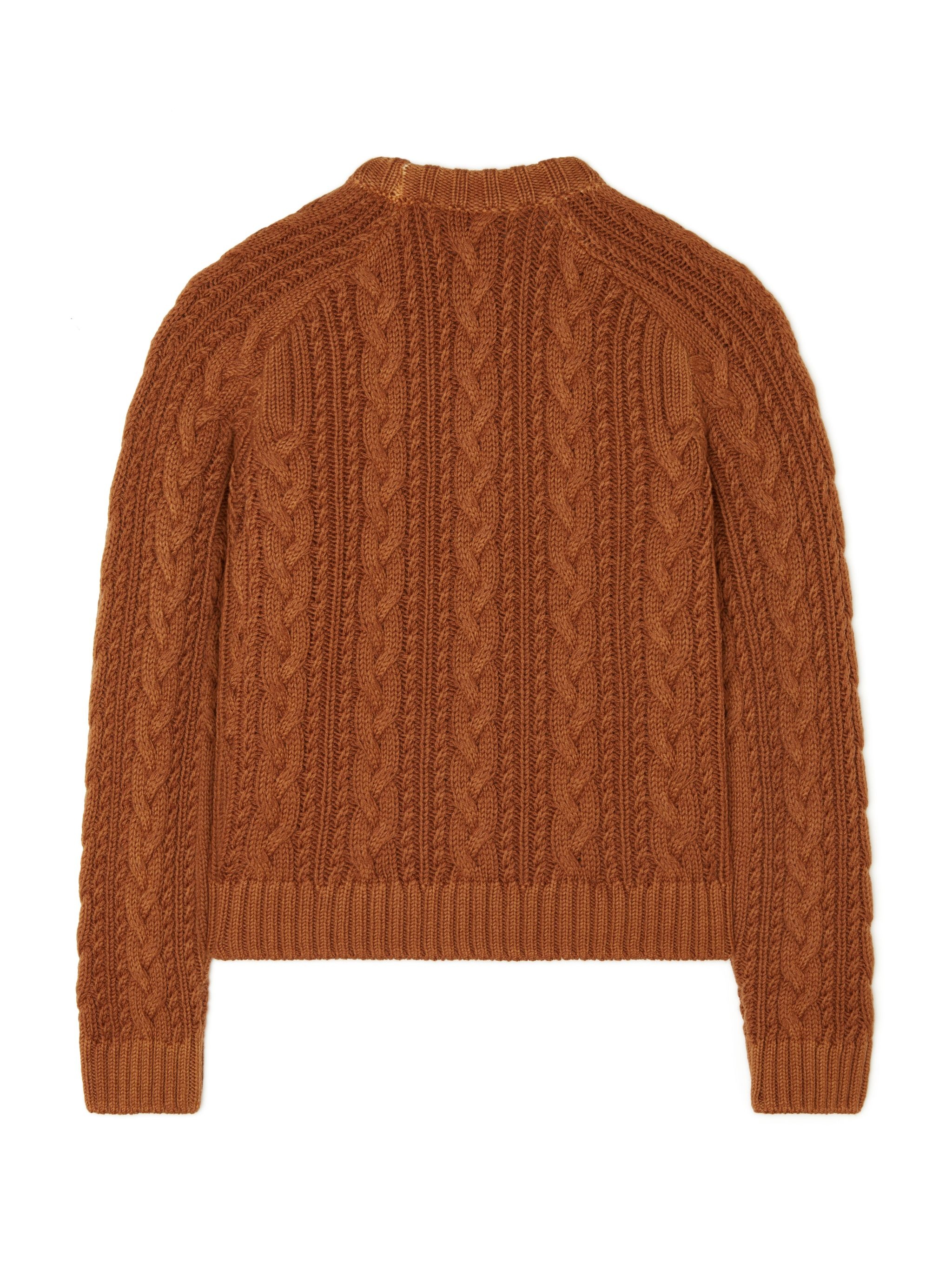 Hues Of The Desert Cable Sweater - 3