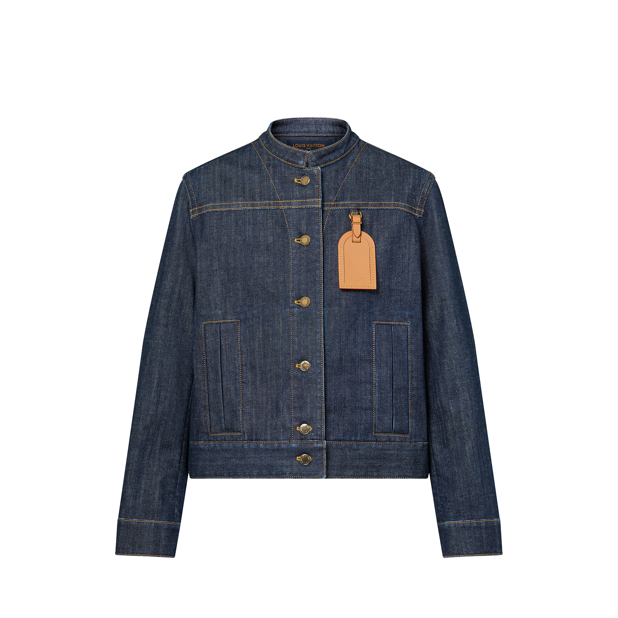 Travel Tag Denim Jacket - 1