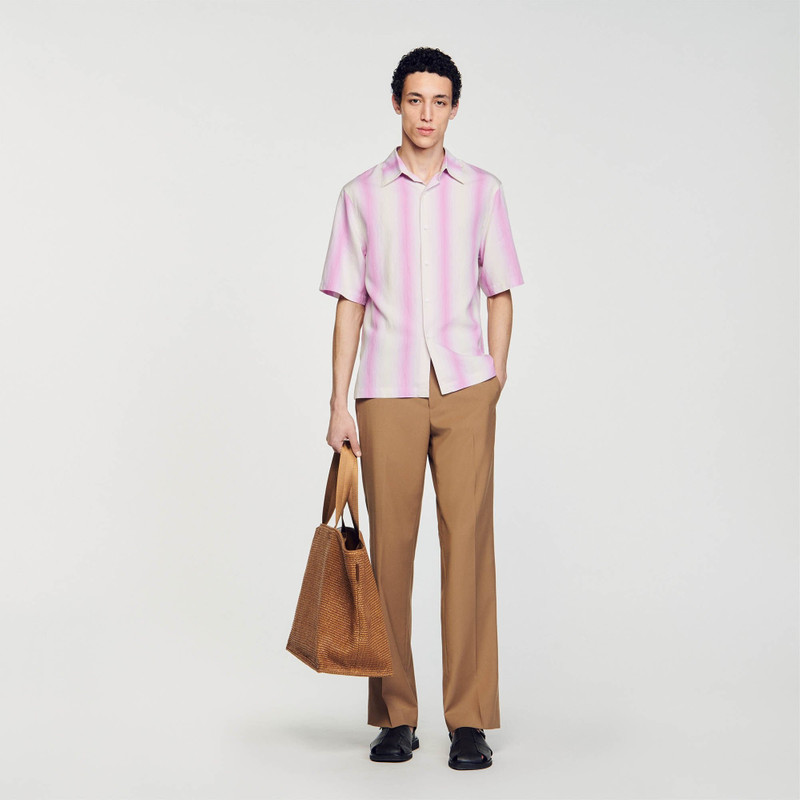 Sandro STRIPED SHIRT outlook