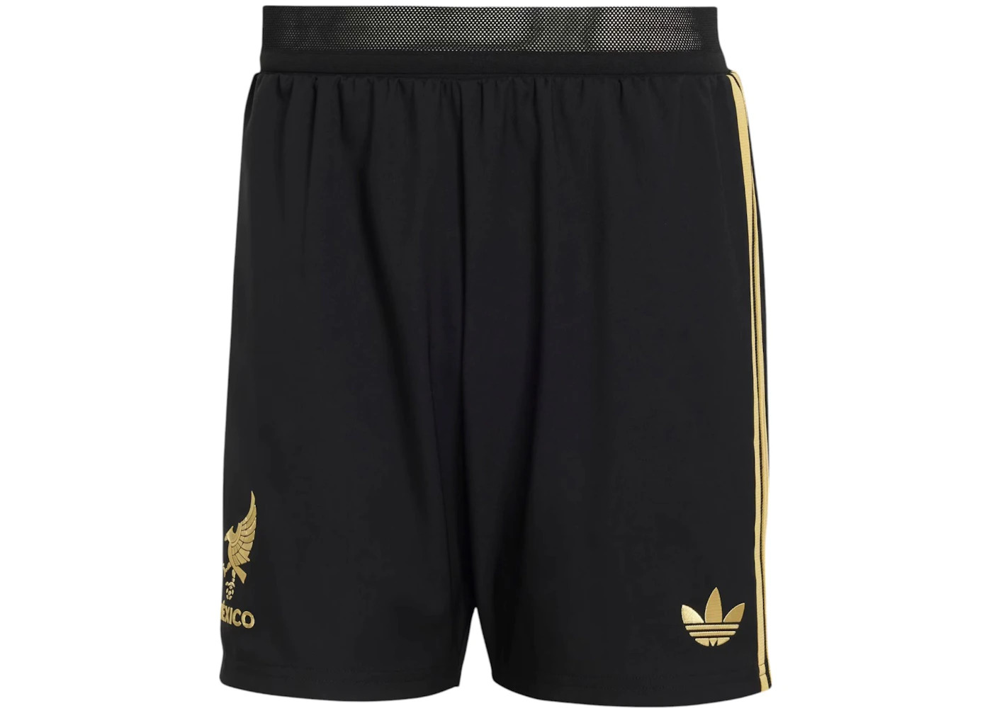 adidas Mexico 25 Gold Shorts Black - 1