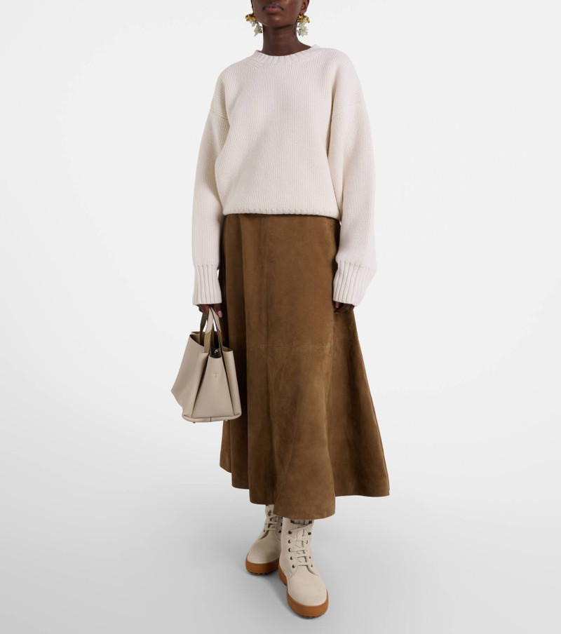 Tod's Winter Gommino suede lace-up boots outlook