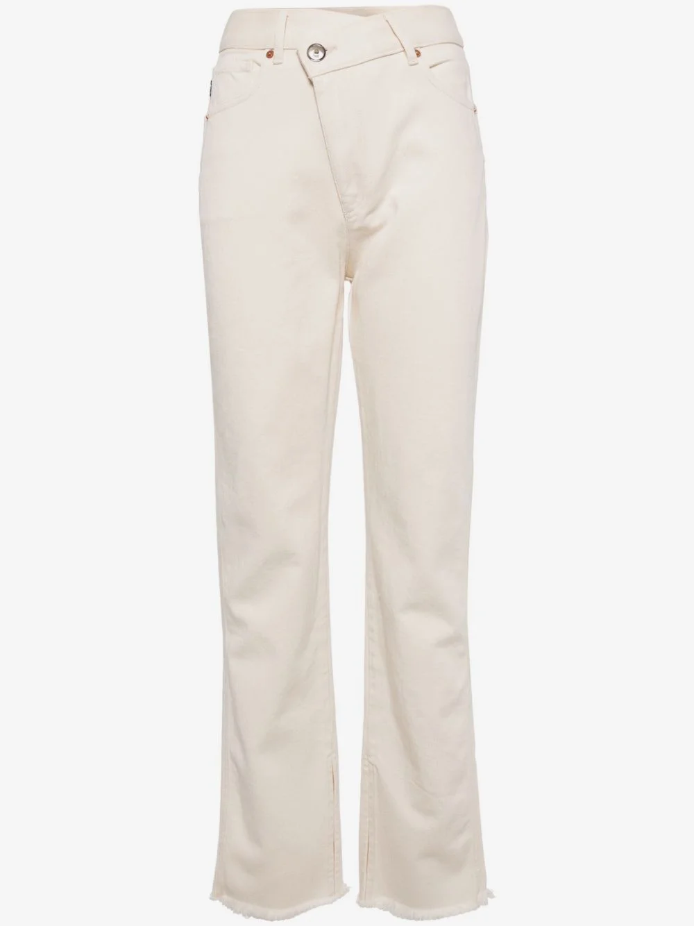 Kansas high-rise straight-leg jeans - 1