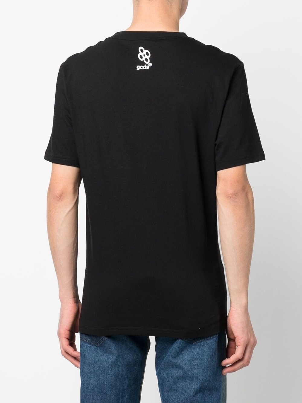 logo-print cotton T-shirt - 4