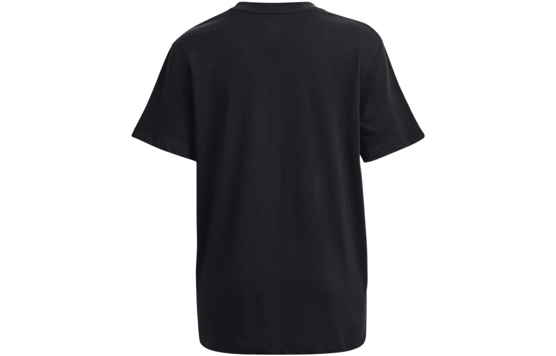 (WMNS) Under Armour Project Rock Heavyweight Campus T-Shirt 'Black' 1377449-001 - 2