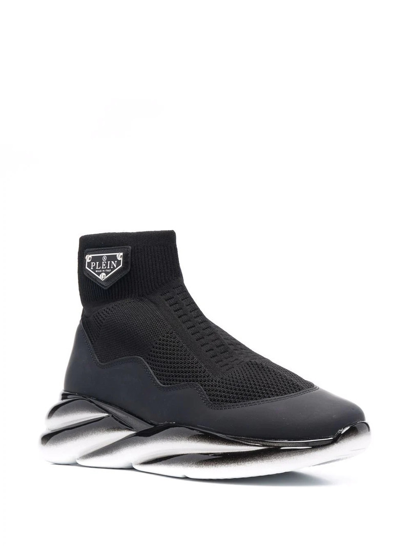 PHILIPP PLEIN Skywalker sock sneakers outlook