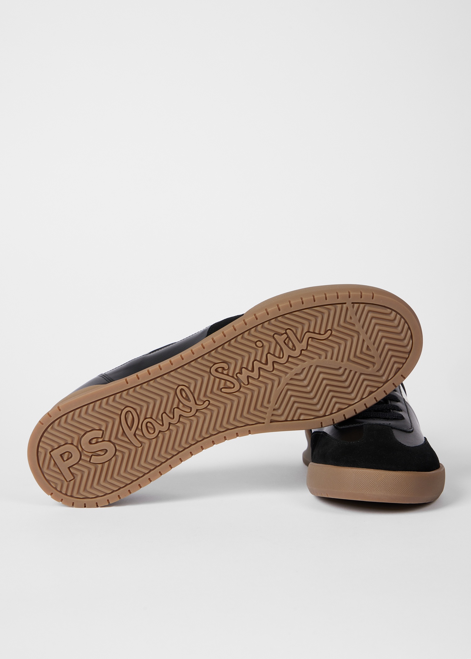 Black and White 'Dover' Panel Sneakers - 2